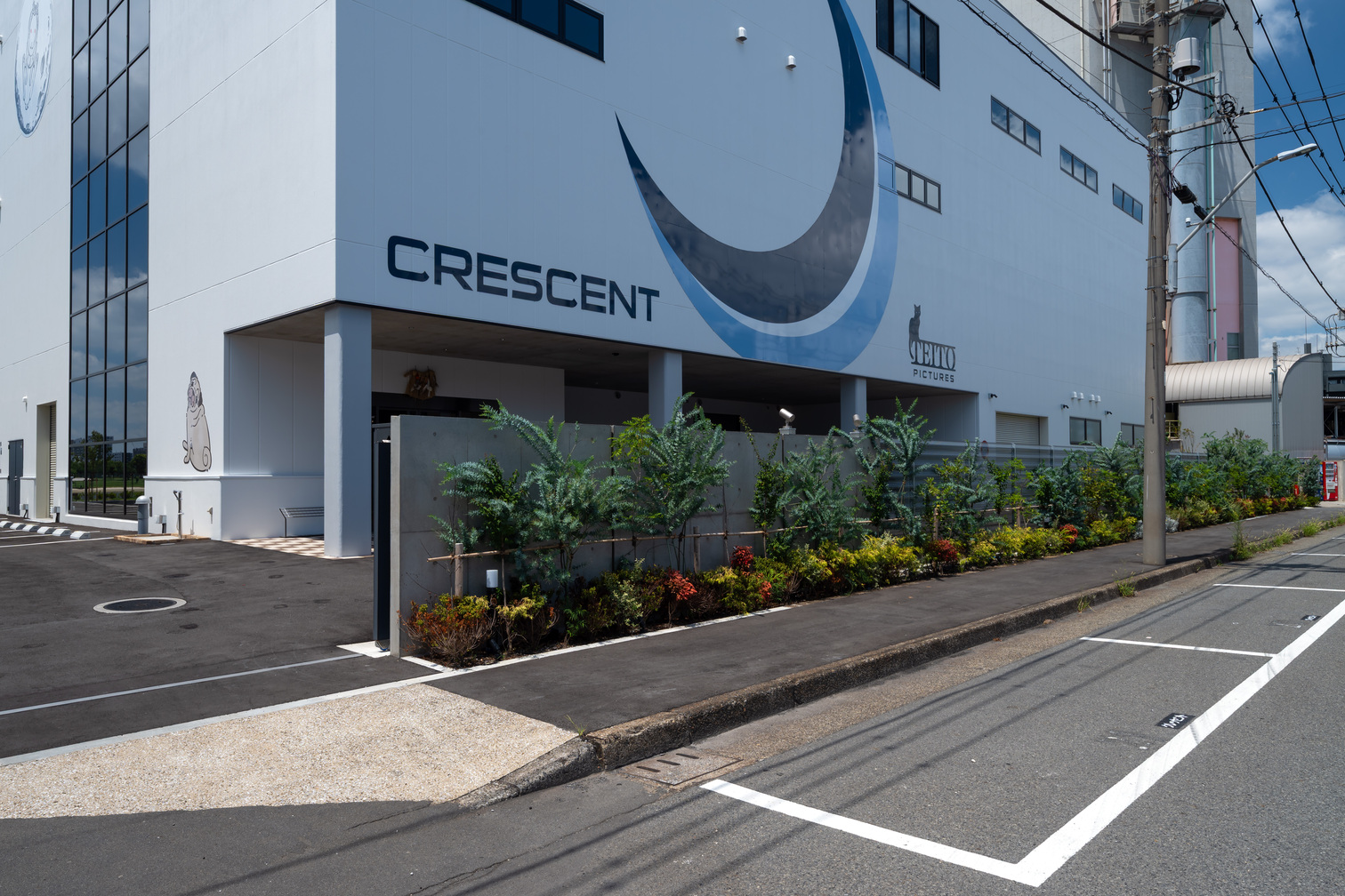 駐車場(屋根なし) c