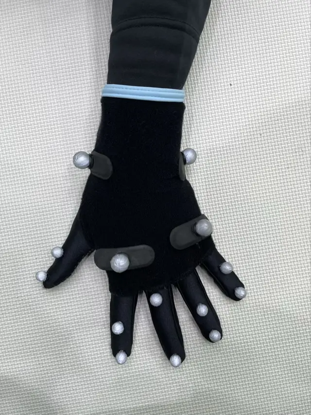 モーションキャプチャ指用グローブ | 株式会社クレッセント